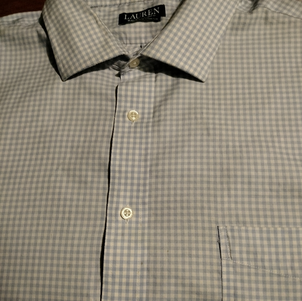 Lauren Ralph Lauren men's long sleeve dress shirt